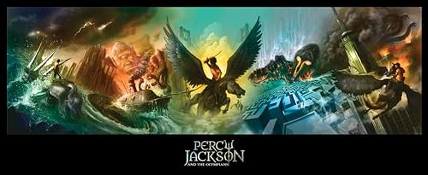 Percy Jackson and the Olympians 5 Book Paperback Boxed Set