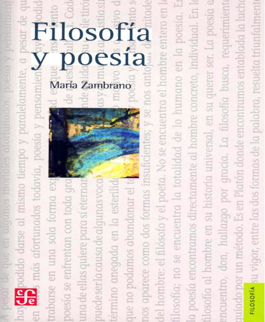 Filosofía y poesía