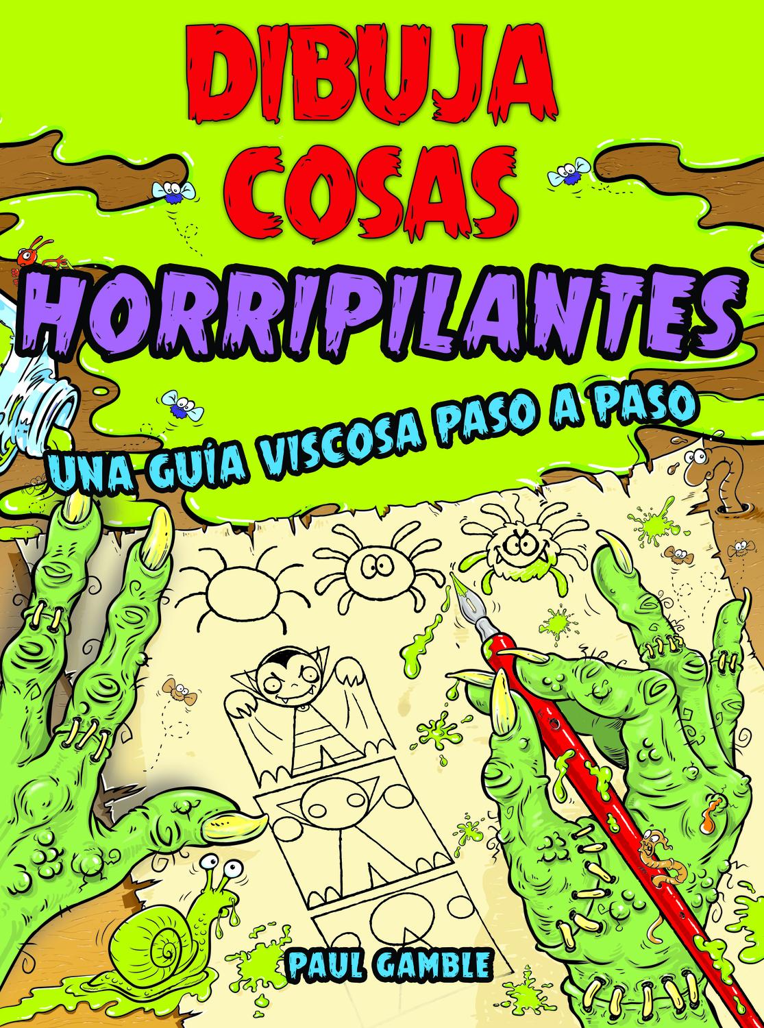 Dibuja Cosas Horripilantes - Ediciones Maan - Coloreando